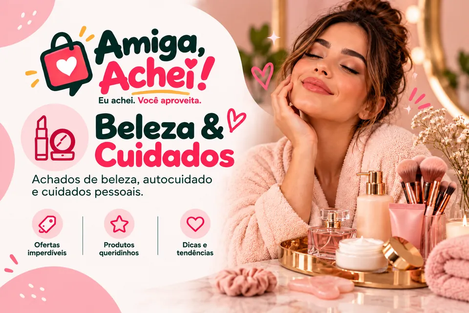 Amiga, Achei — Beleza & Cuidados